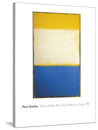 by MARK ROTHKO YELLOW CANARY CHOICES of CANVAS 36W"x39H" NUMBER 5 NUMBER 22